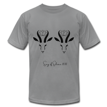 Load image into Gallery viewer, Twin Fawns | Unisex Jersey T-Shirt - slate
