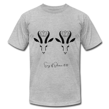 Load image into Gallery viewer, Twin Fawns | Unisex Jersey T-Shirt - heather gray
